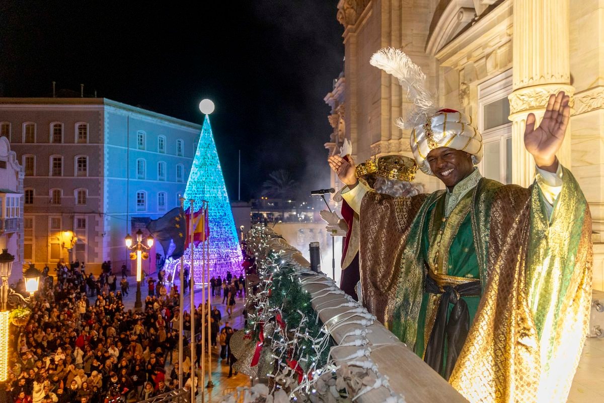 Cabalgata de los Reyes Magos en Cartagena