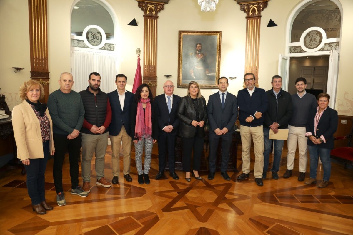 Desayuno de la alcaldesa con los patrocinadores de la Cabalgata.