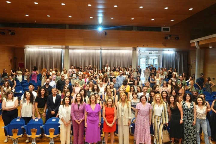 La consejera de Política Social, Familias e Igualdad, Conchita Ruiz, during the clausura del Encuentro colaborativo 'Puentes hacia el Empleo'